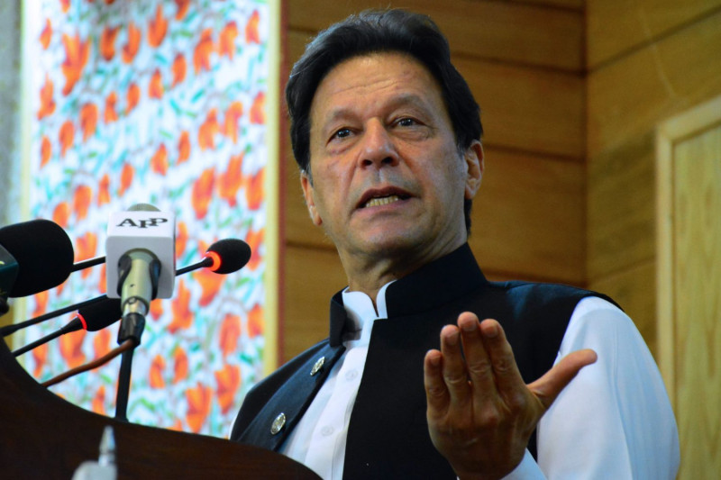 د پاکستان لومړی وزیر عمران خان