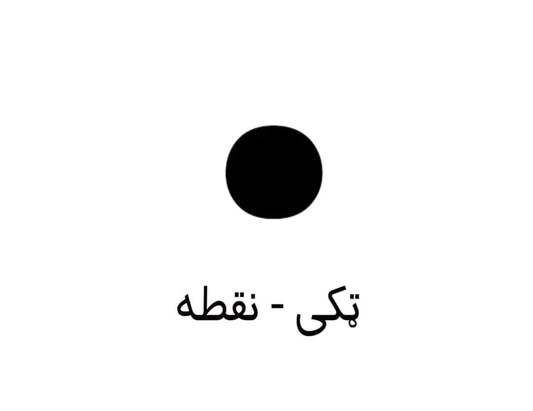 ټکی؛ په پراګراف کې یوه جنجالي لیکنښه